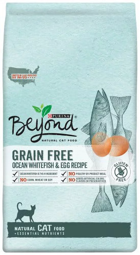 Purina Beyond Grain Free Ocean Whitefish & Egg Recipe Cat Food (Pack of 12)