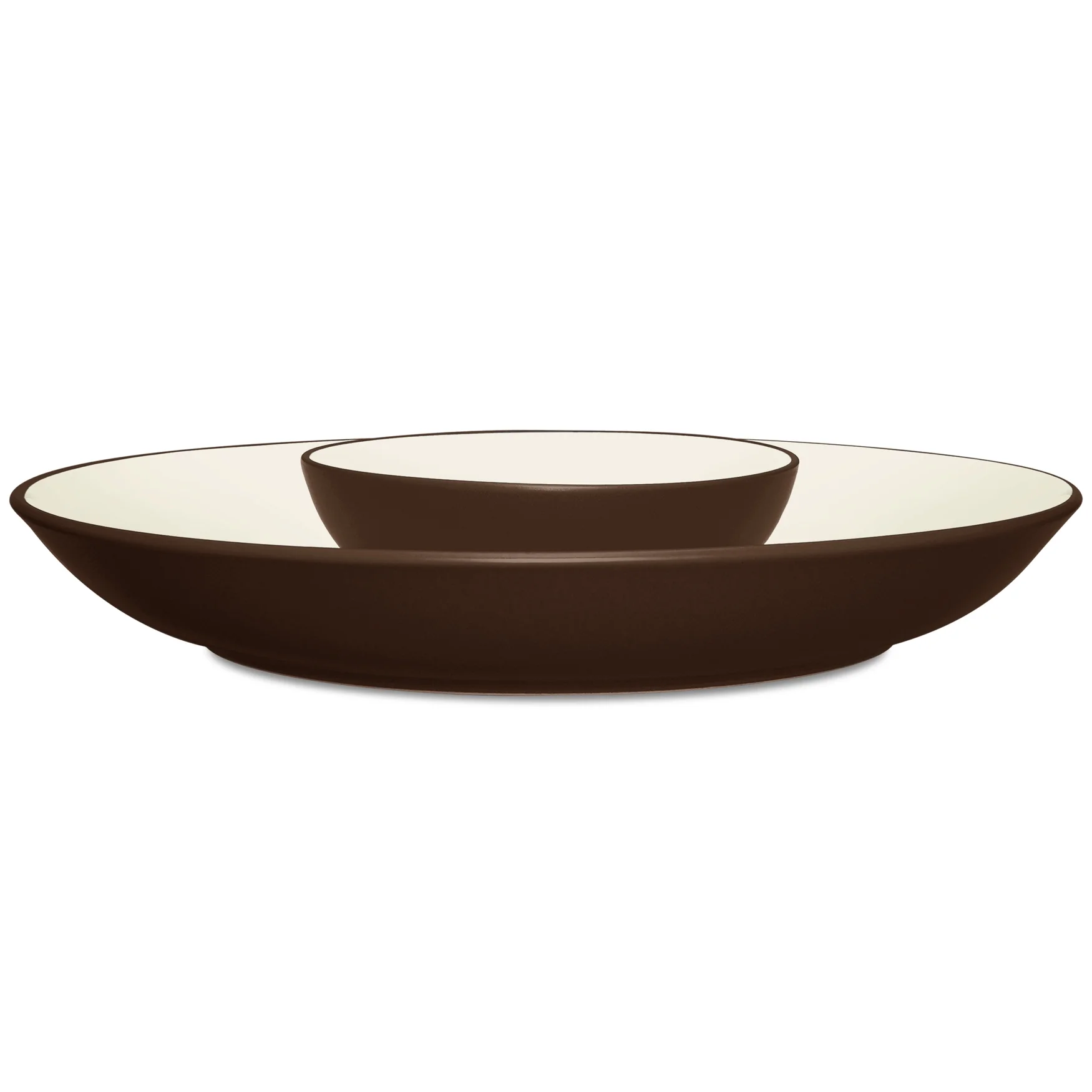 Noritake Colorwave Chocolate Chip and Dip Serving Bowl