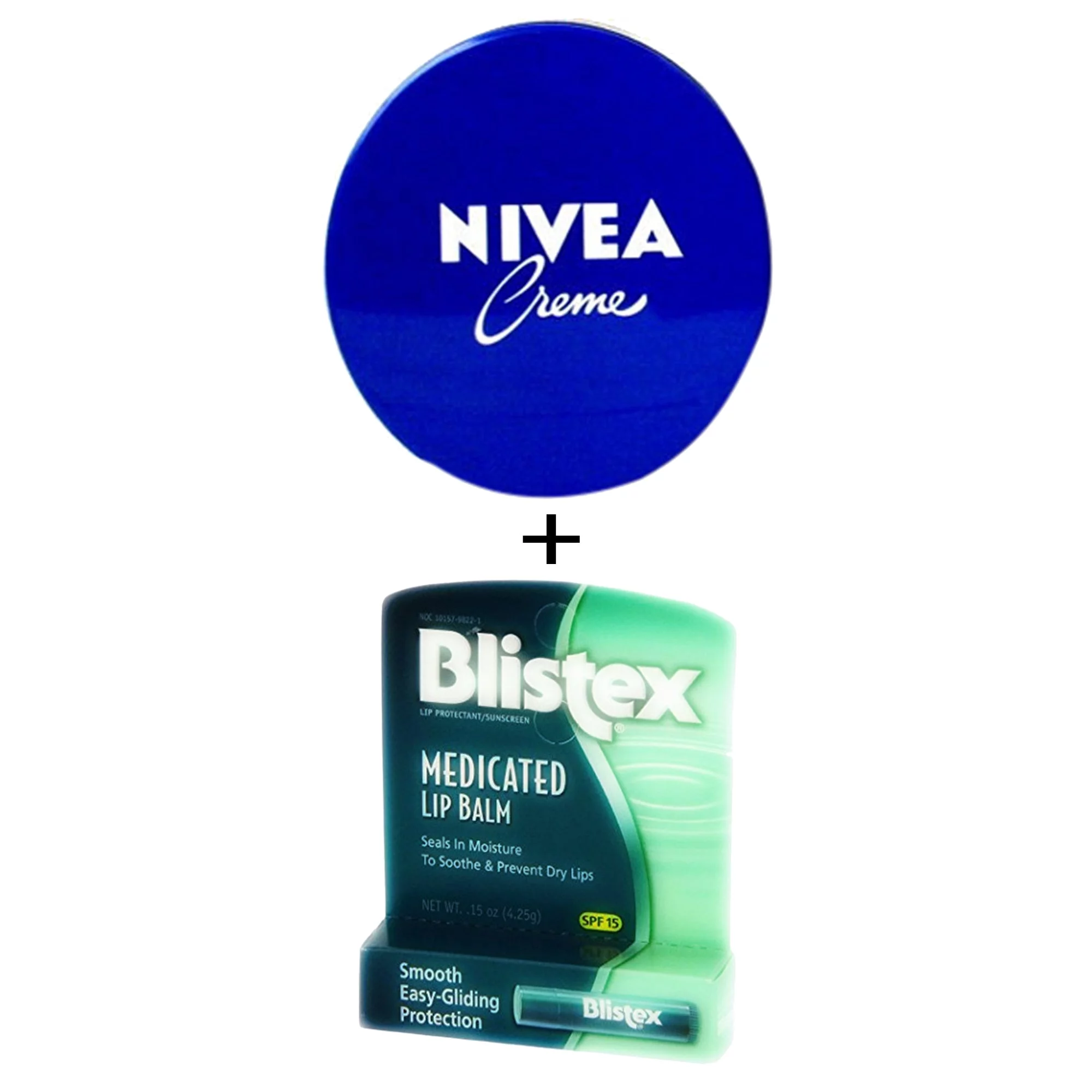 Blistex Medicated Lip Balm & Nivea Cream (60Ml) 801022