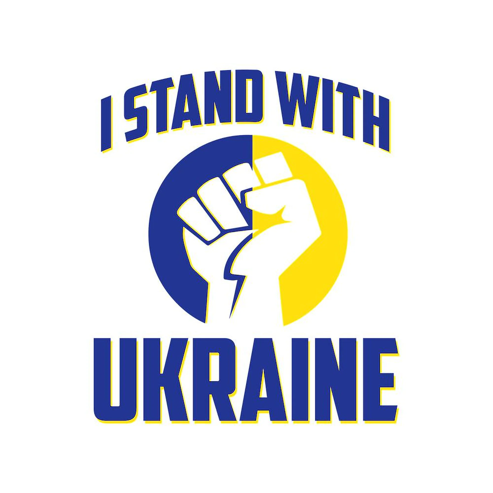 CafePress - I Stand With Ukraine 2022 Mugs - 15 oz Ceramic Large Mug
