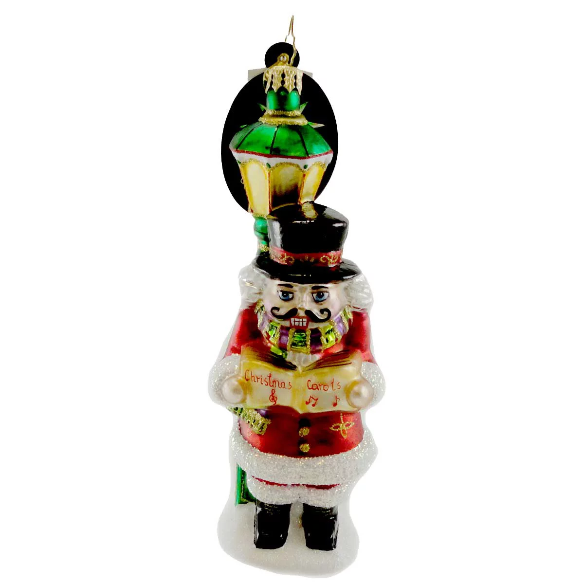 Christopher Radko CRACKER CAROLS Blown Glass Ornament Christmas Nutcracker