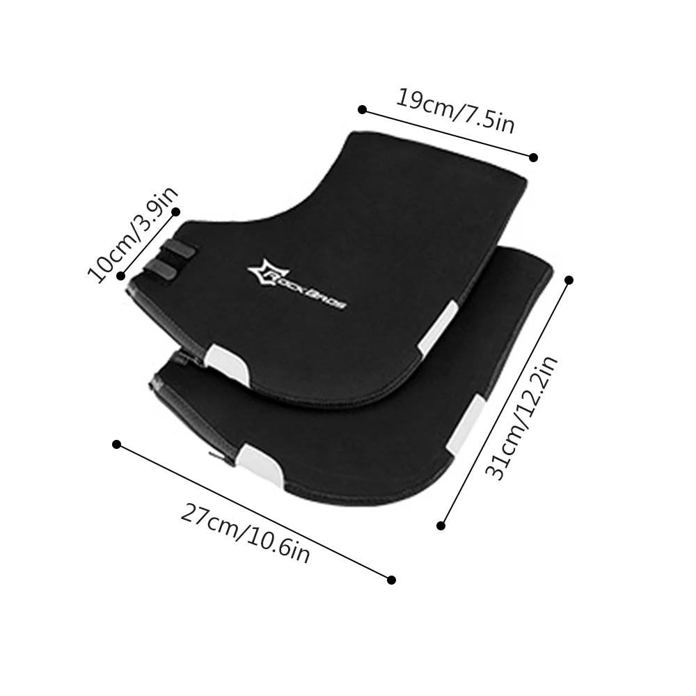 Tomfoto Winter  Handlebar Warm Gloves Windproof Bike Mittens Cold Weather Commuting Neoprene Handlebar Mittens Hand Warmers Water Resistant Bar Gloves