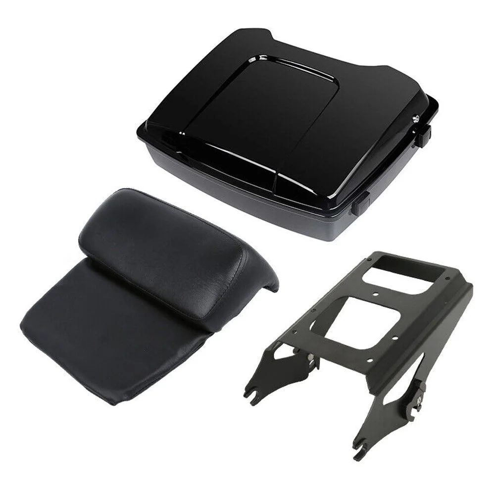 Teledu Razor Backrest 2-UP Mount Rack For Electra Glide Road Glide Road Street