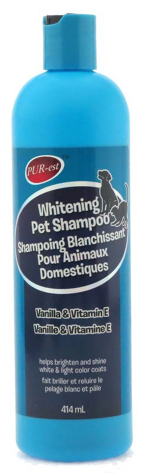 Purest Whitening Pet Shampoo Vanilla & Vitamin E 414ml (Pack of 2)