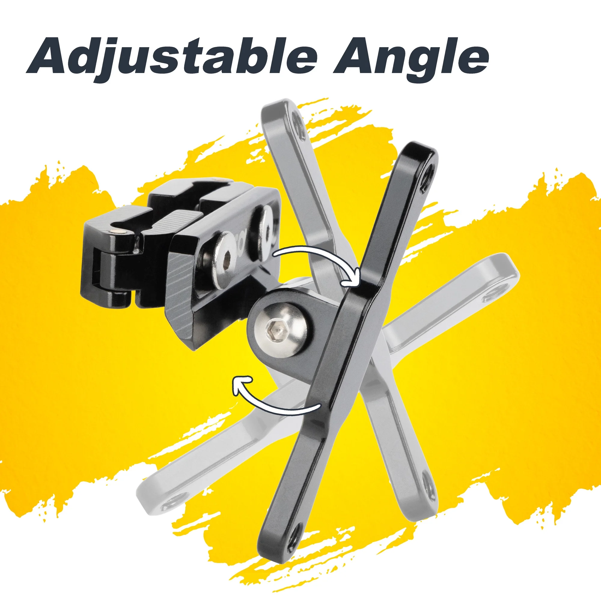 CD MTB Road Bike Bicycle Bottle Cage Saddle Mount Adapter with Adjustable Angle