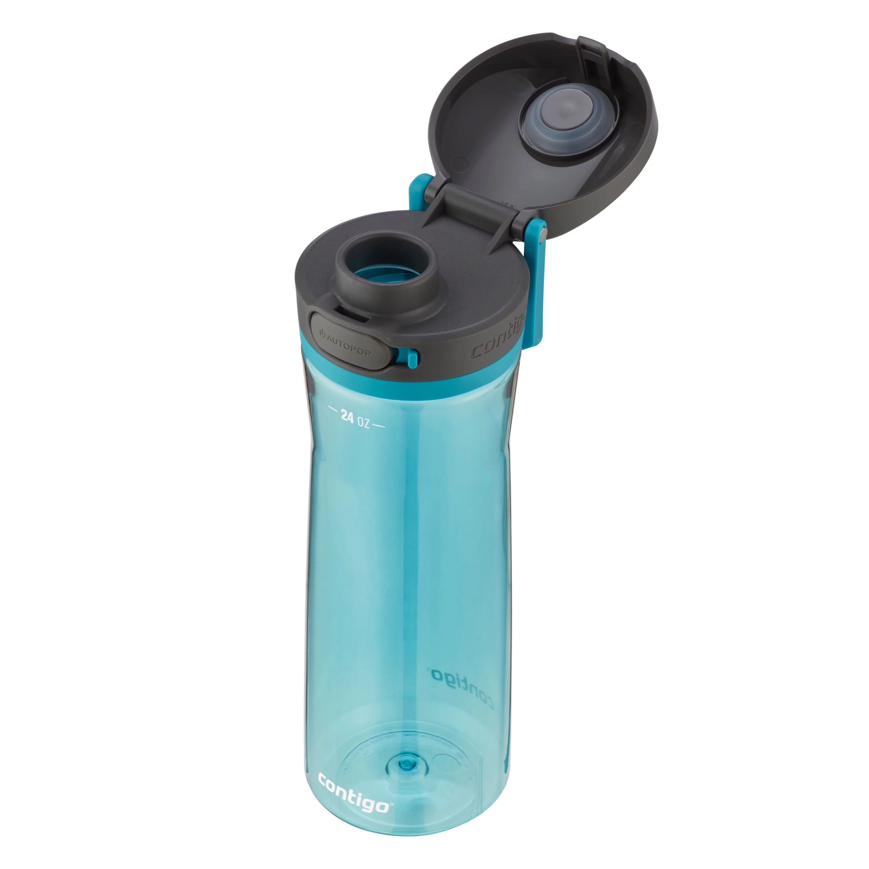 Contigo Jackson 2.0 Water Bottle with AUTOPOP Wide Mouth Lid Juniper, 24 fl oz.