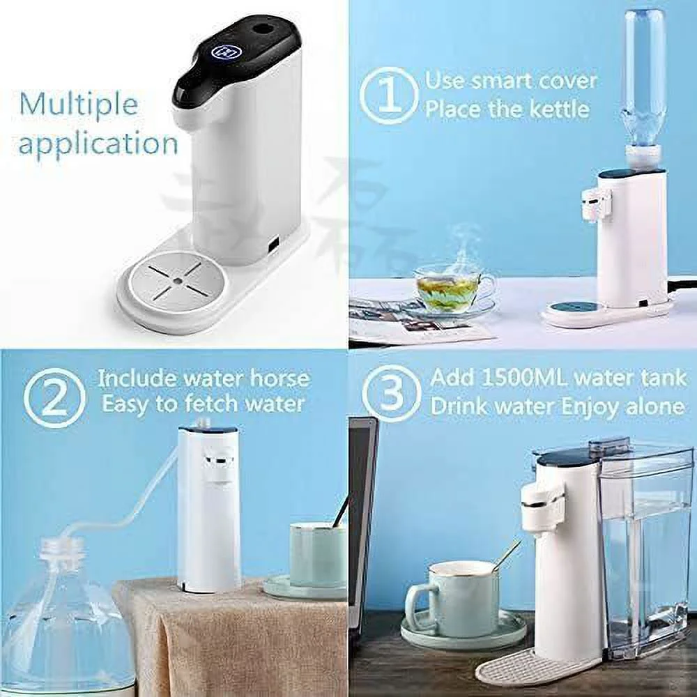 1200ml Cold and Hot Water Dispenser Top Loading Small Water Cooler Dispenser