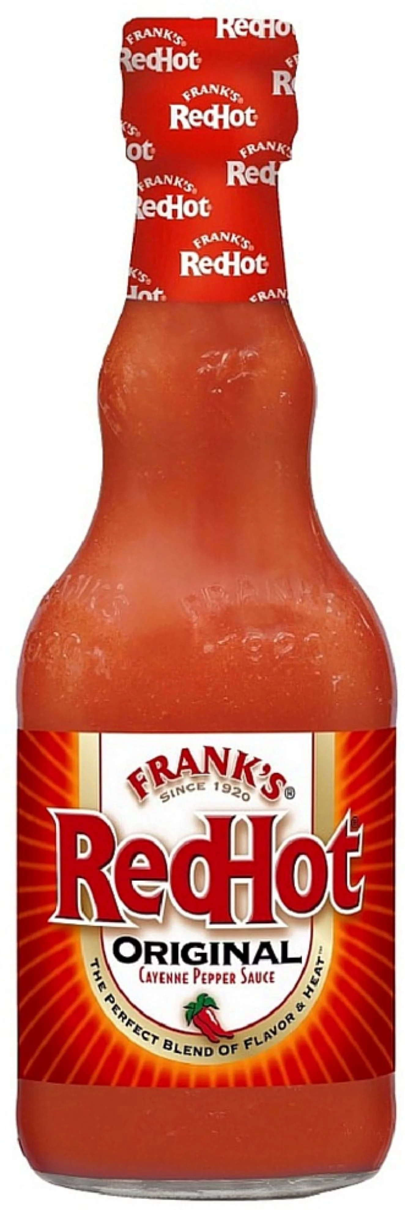 Frank's Original Red Hot Cayenne Pepper Sauce, 12 oz (Pack of 2)