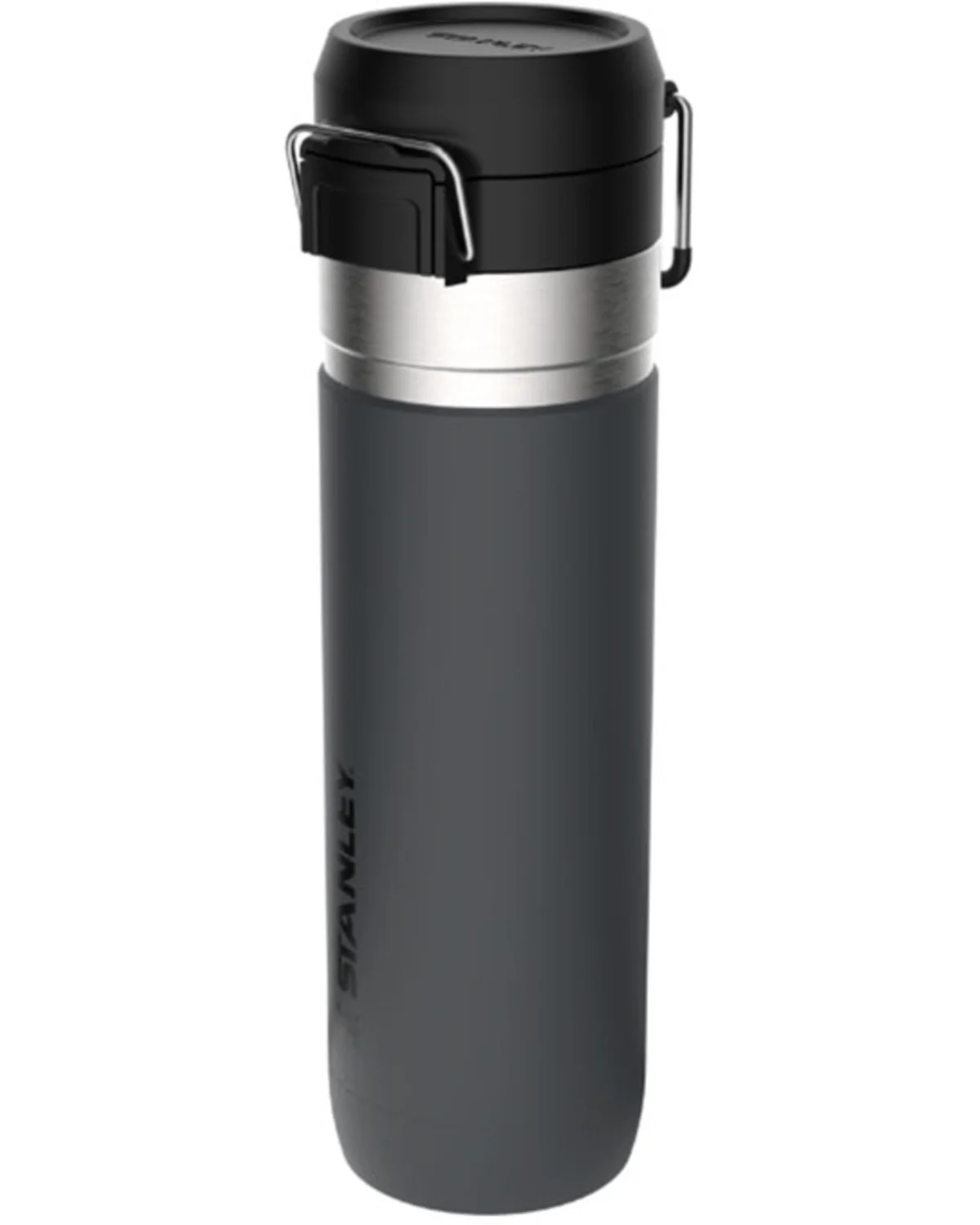 Stanley Unisex Quick Flip 24Oz Go Bottle Black One Size