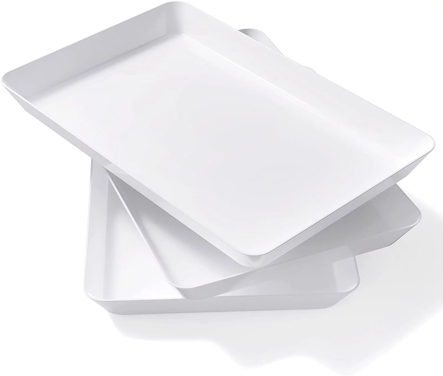 Lifewit Serving Tray Plastic for Party, 15