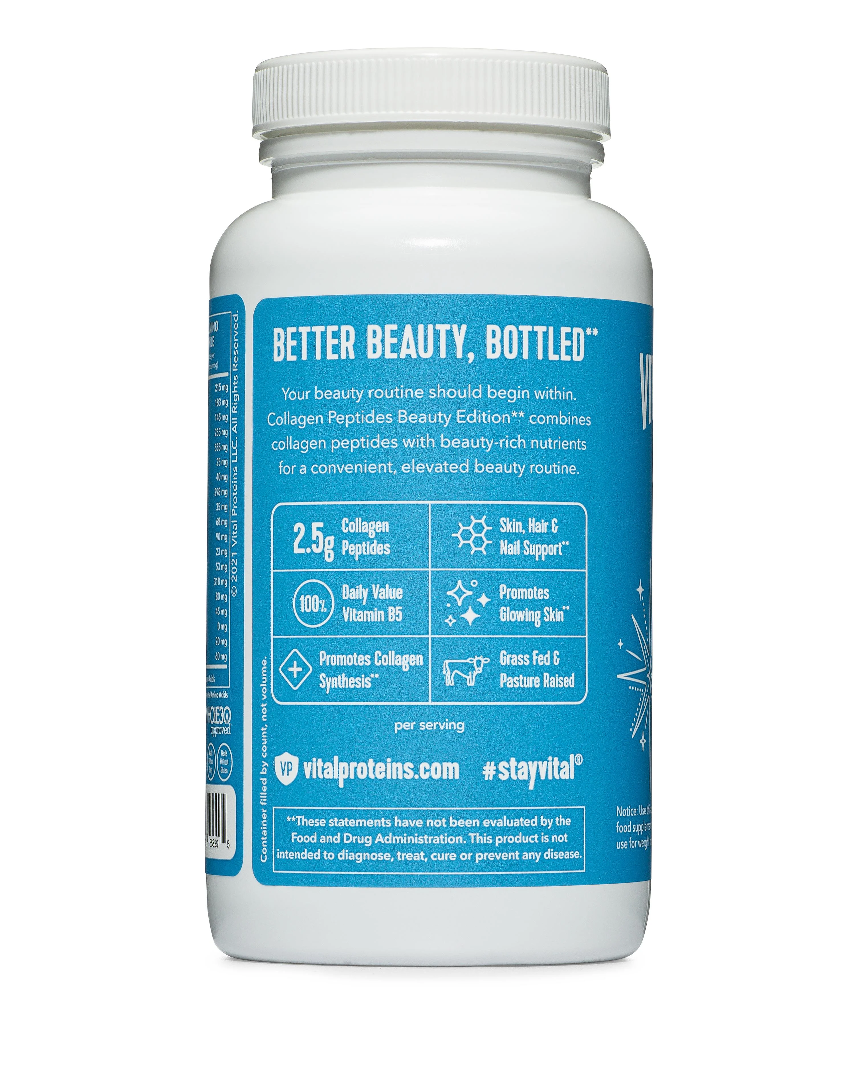 Vital Proteins Collagen Peptides + Beauty Capsules, 150 Count