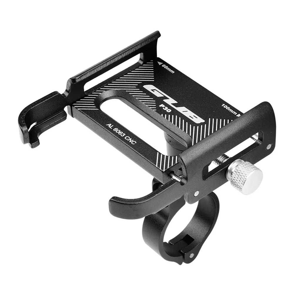 GUB Aluminum Cycling Phone Mount Adjustable 360 Degree Rotation Anti-Slip Bike Handlebar Stand