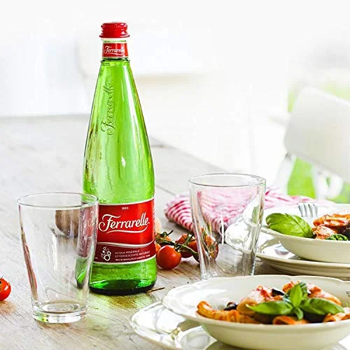 Ferrarelle - Sparkling Natural Mineral Water - 750 mL (6 Glass Bottles)