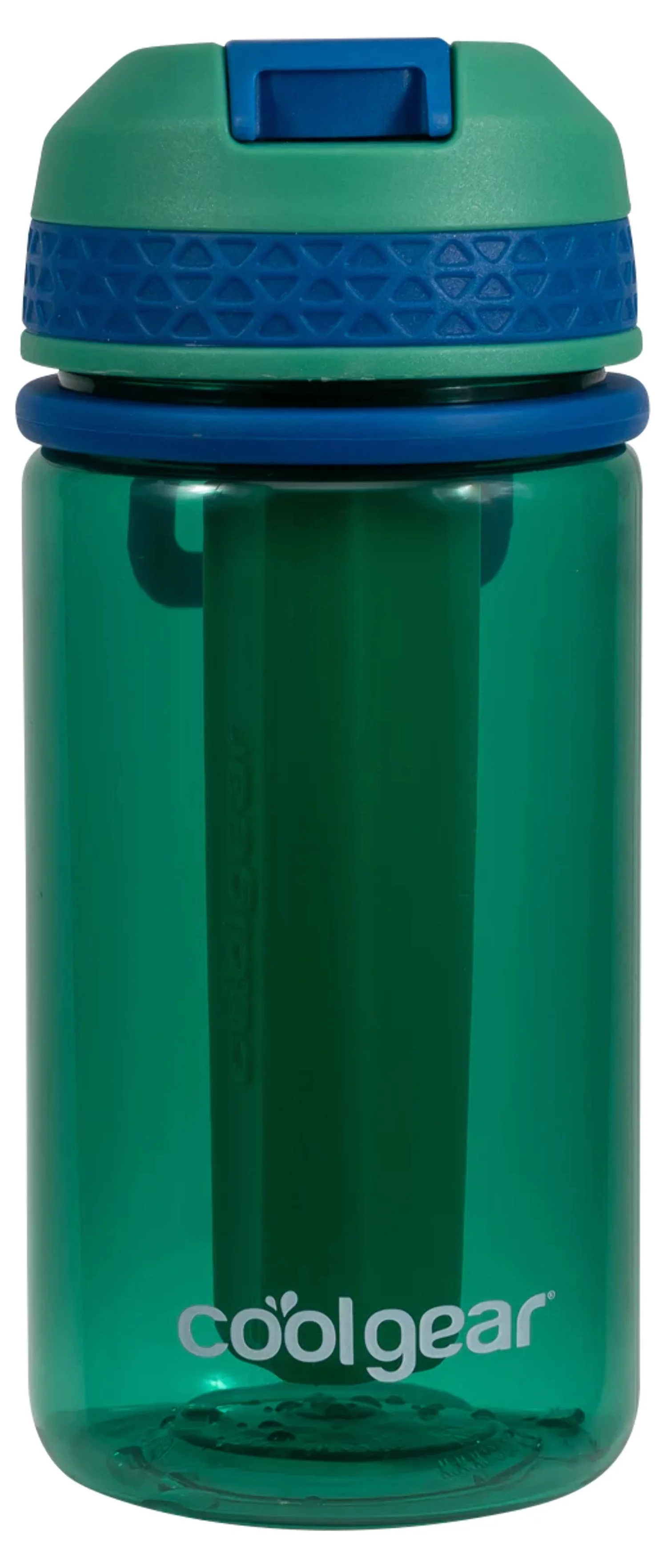 Cool Gear 4-Pack 18 oz Tritan Shatter Resistant Leakproof Water Bottle, Textured Silicone Band with Sipper Lid