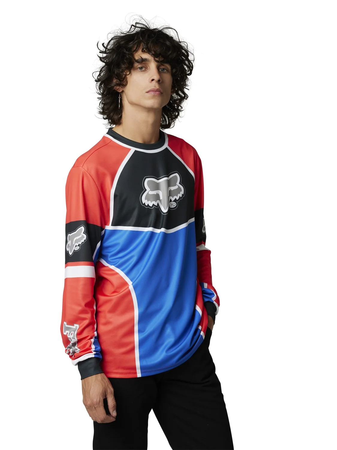 FOXR BAYL LS JERSEY  - 29956-110 L