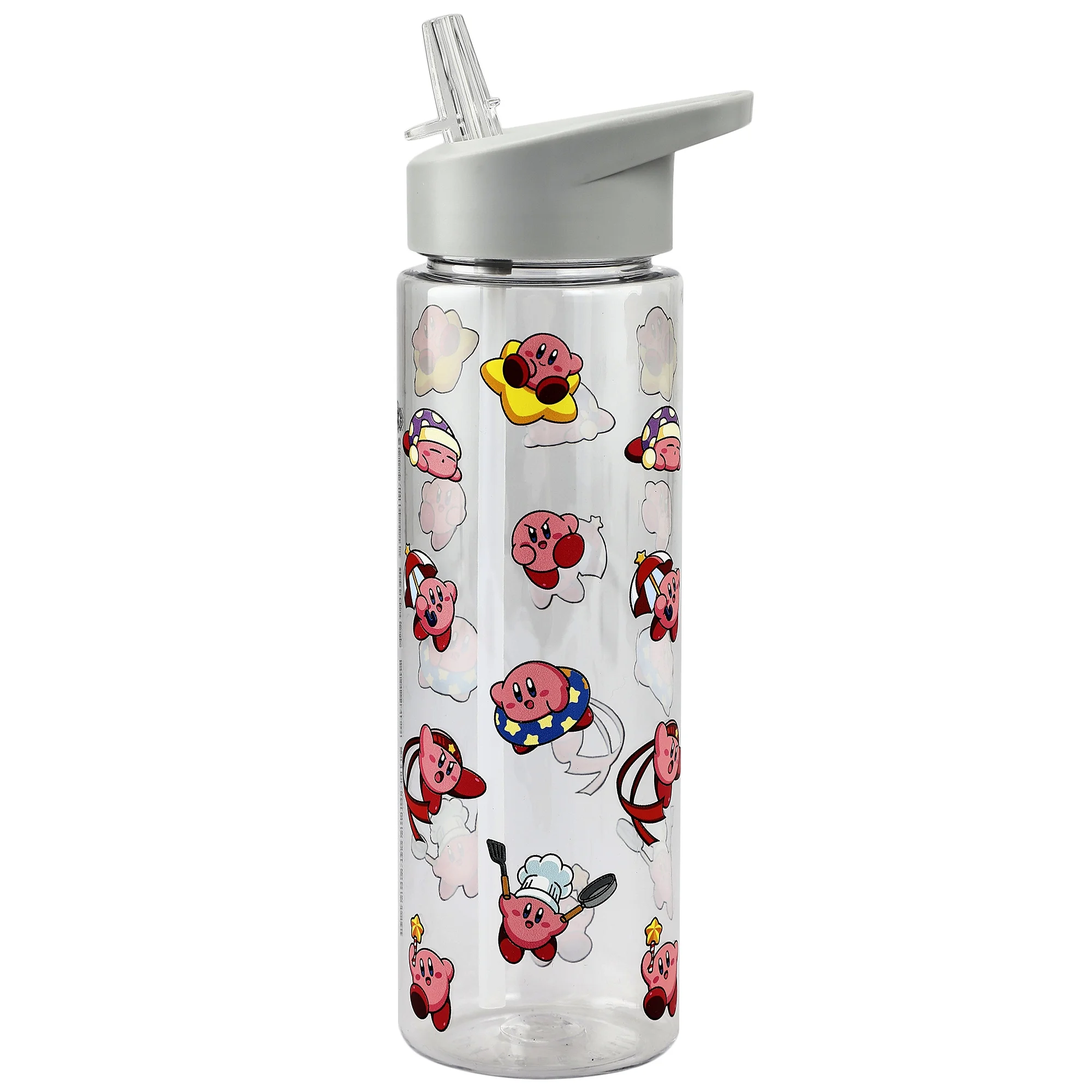 Kirby Pink Puff 24 oz Single Wall UV Water Bottle
