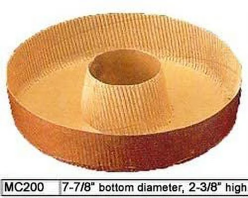 Novacart Round Paper Baking Pan - MC200, 12Pk