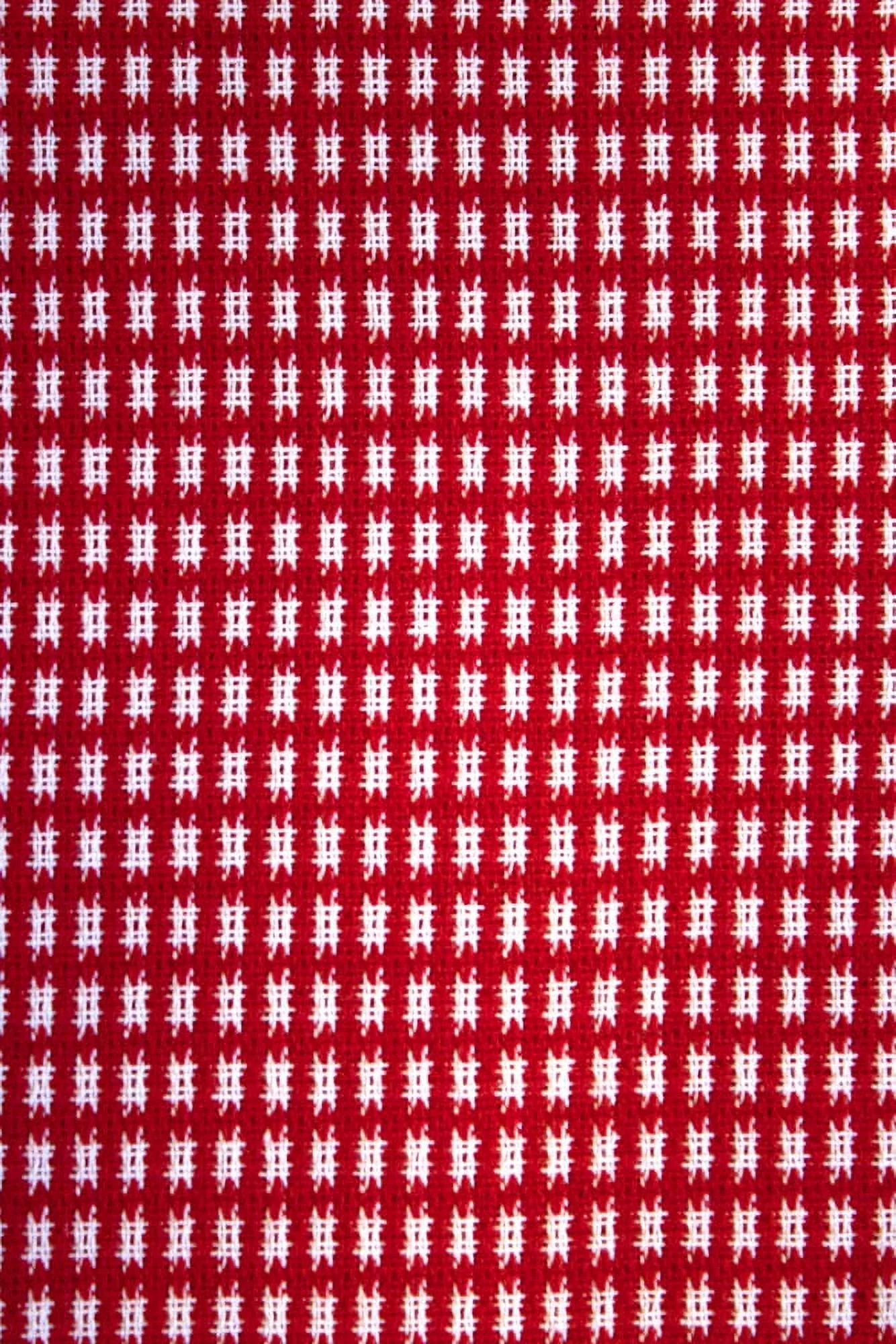 Lintex Linens Homespun Check Red 100% Cotton Placemat (Set of 4)