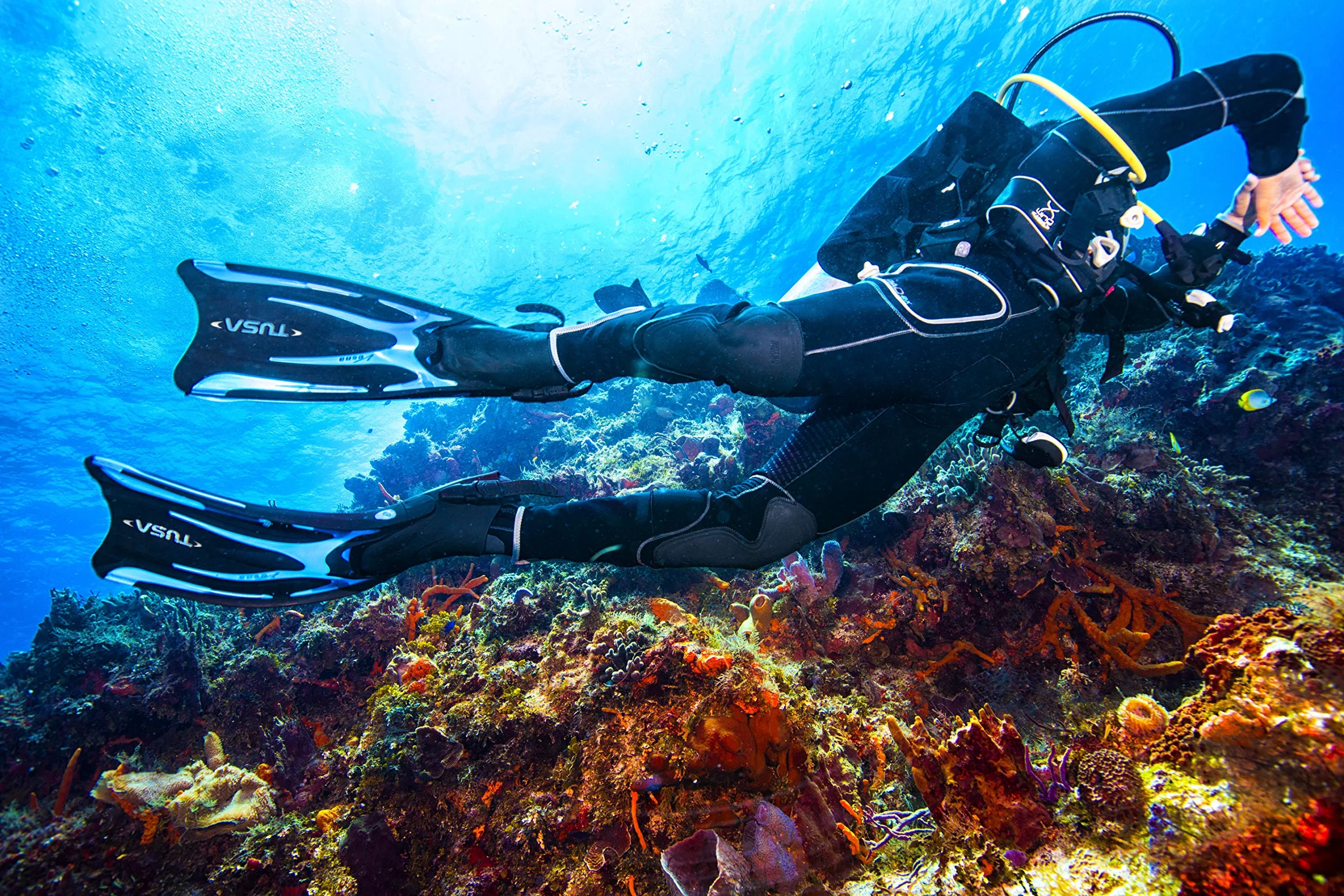 Tusa Vesna Scuba Dive Fin - Small - Black