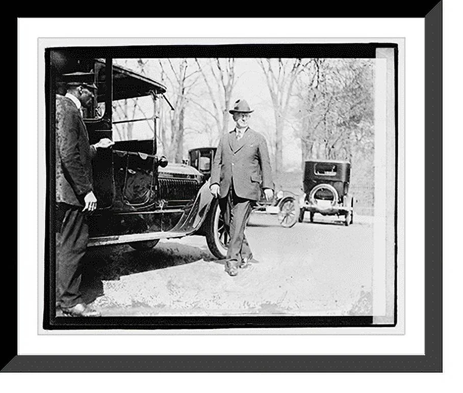 Historic Framed Print, Edwin Denby, 3/15/21, 17-7/8