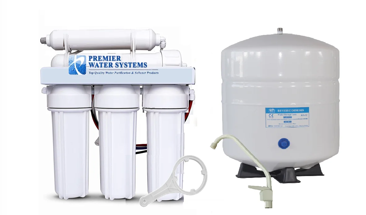 REVERSE OSMOSIS DRINKING WATER FILTER SYSTEM 5 STAGE