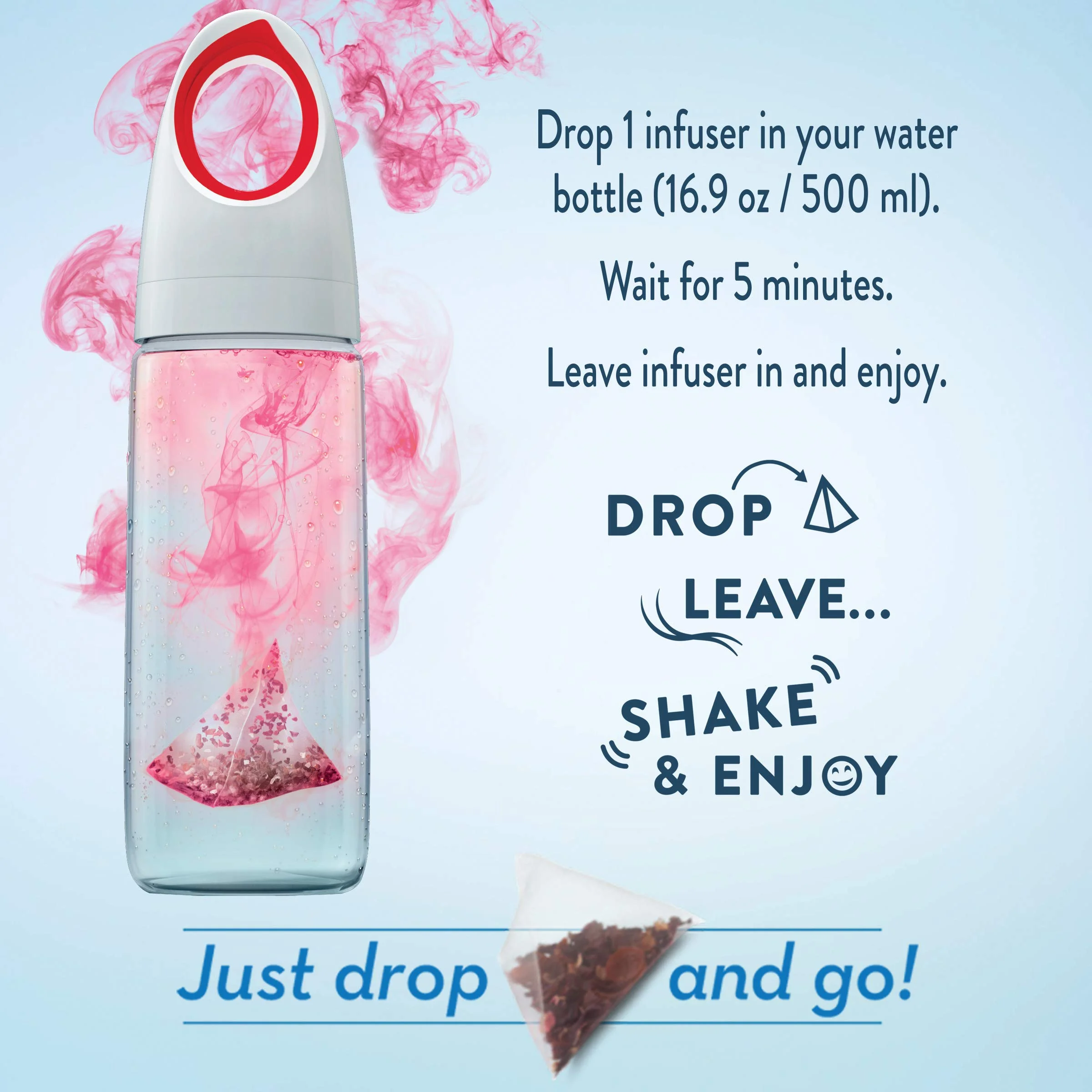 Twinings Cold Infuse Flavored Water Enhancer, Watermelon & Mint, 22 Infusers