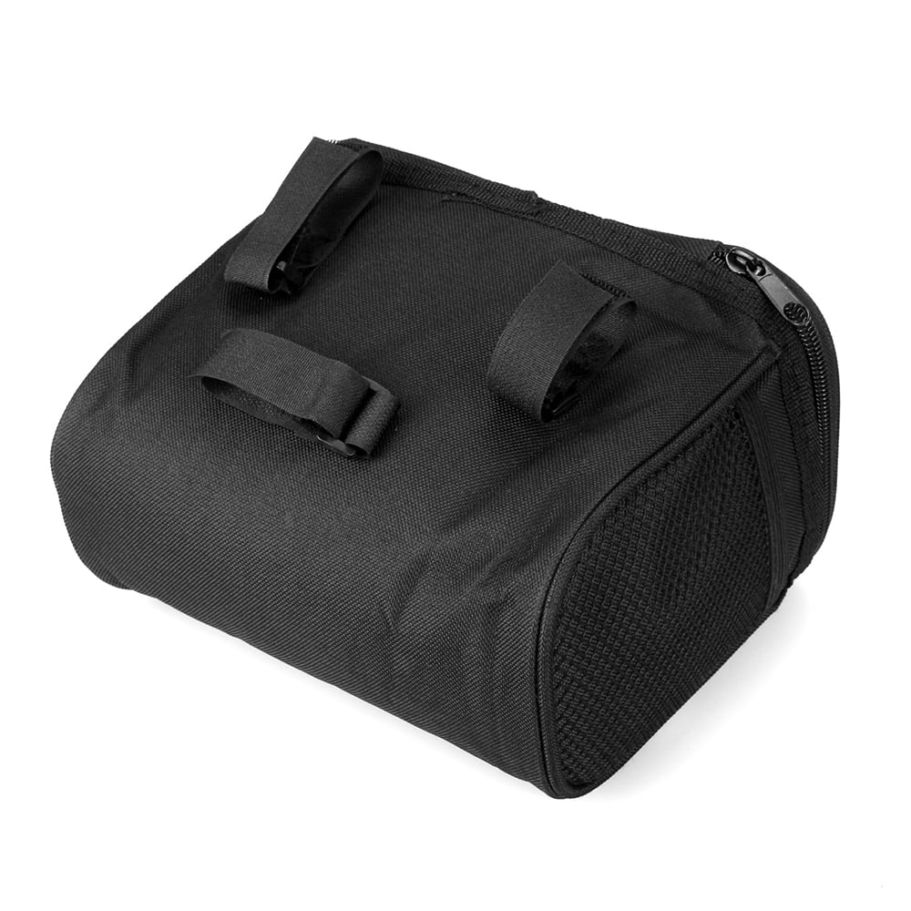 Lixada 1pcs Bicycle Front Handlebar Bag, Cycling Bike Insulated Front Bag MTB Bike Handlebar Bag Basket Pannier Cooler Bag with Reflective Strip(21.5*13.5*16.5cm/8.5*5.3*6.5in）