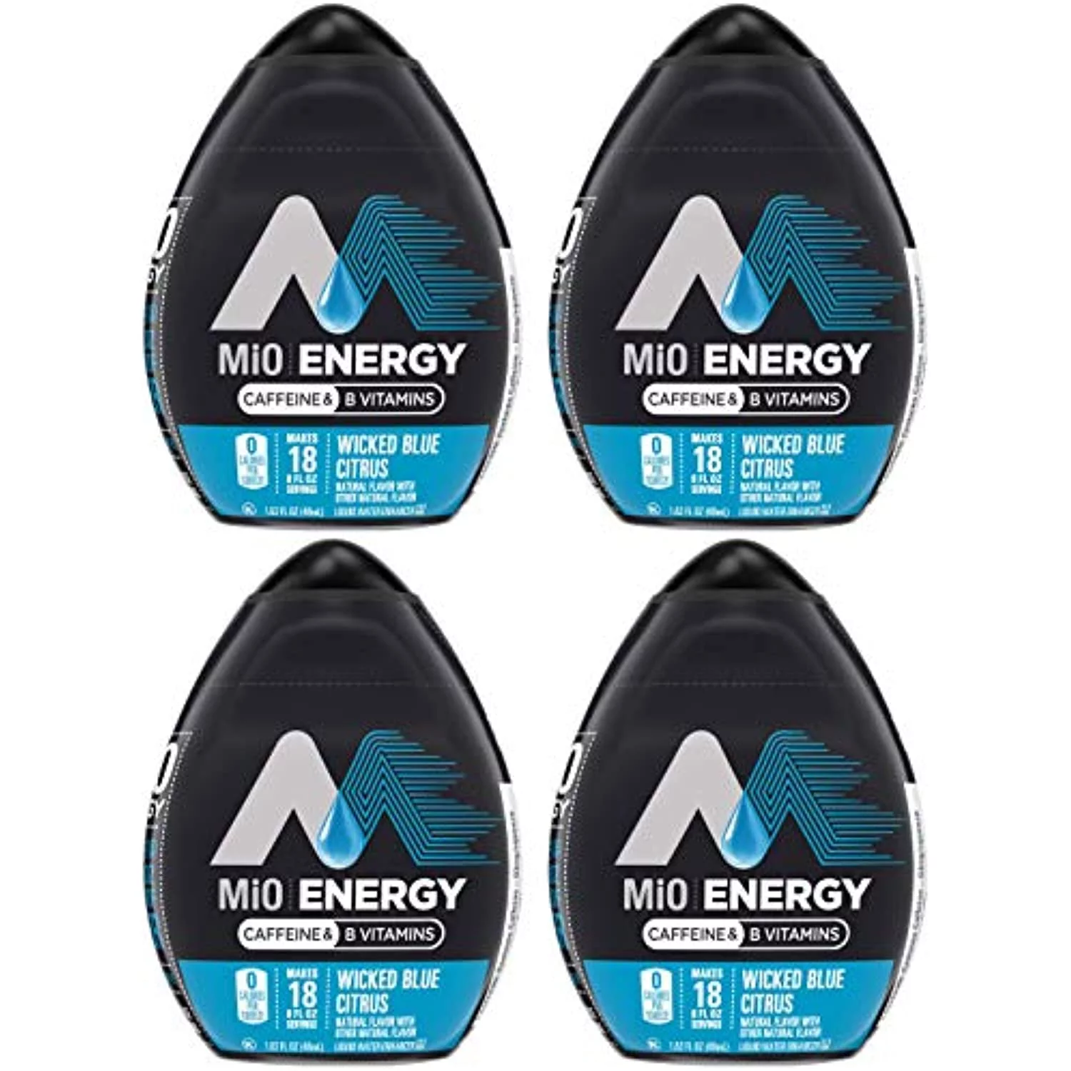 Mio Energy Wicked Blue Citrus (Pack Of 4)