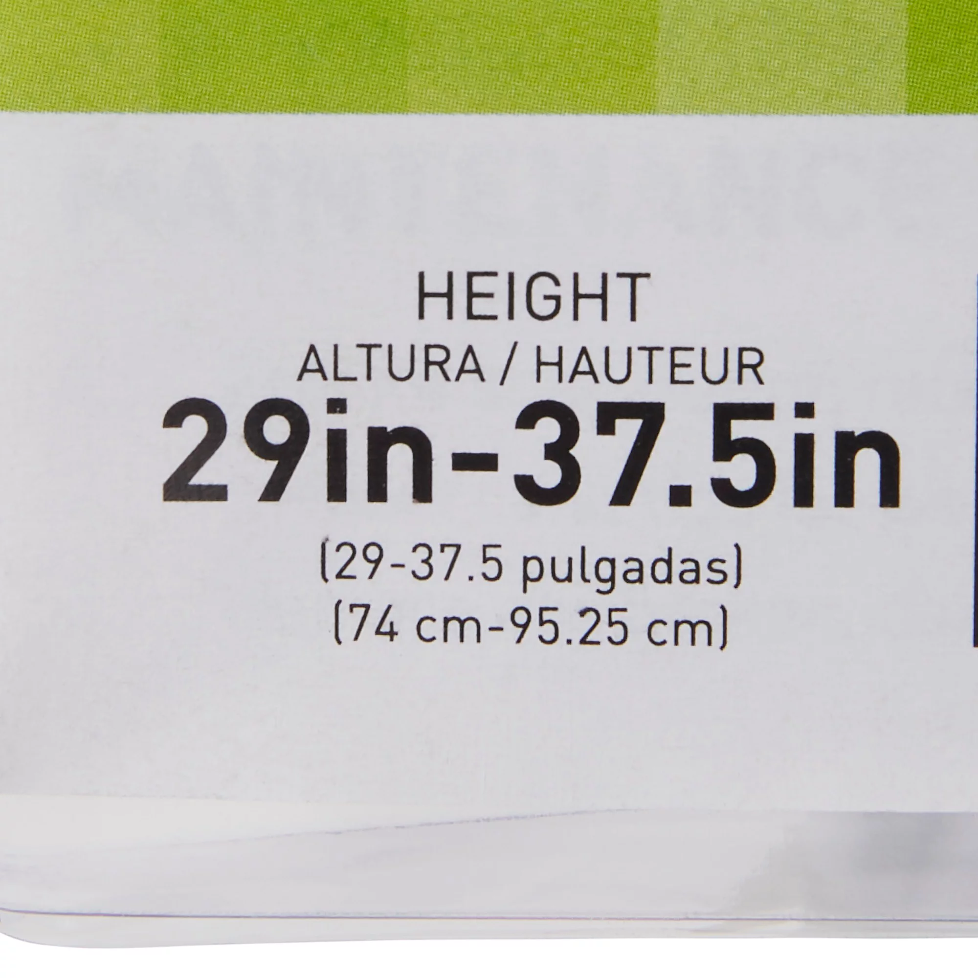 McKesson Chrome Steel Large Base Quad Cane, Adjustable Height 29