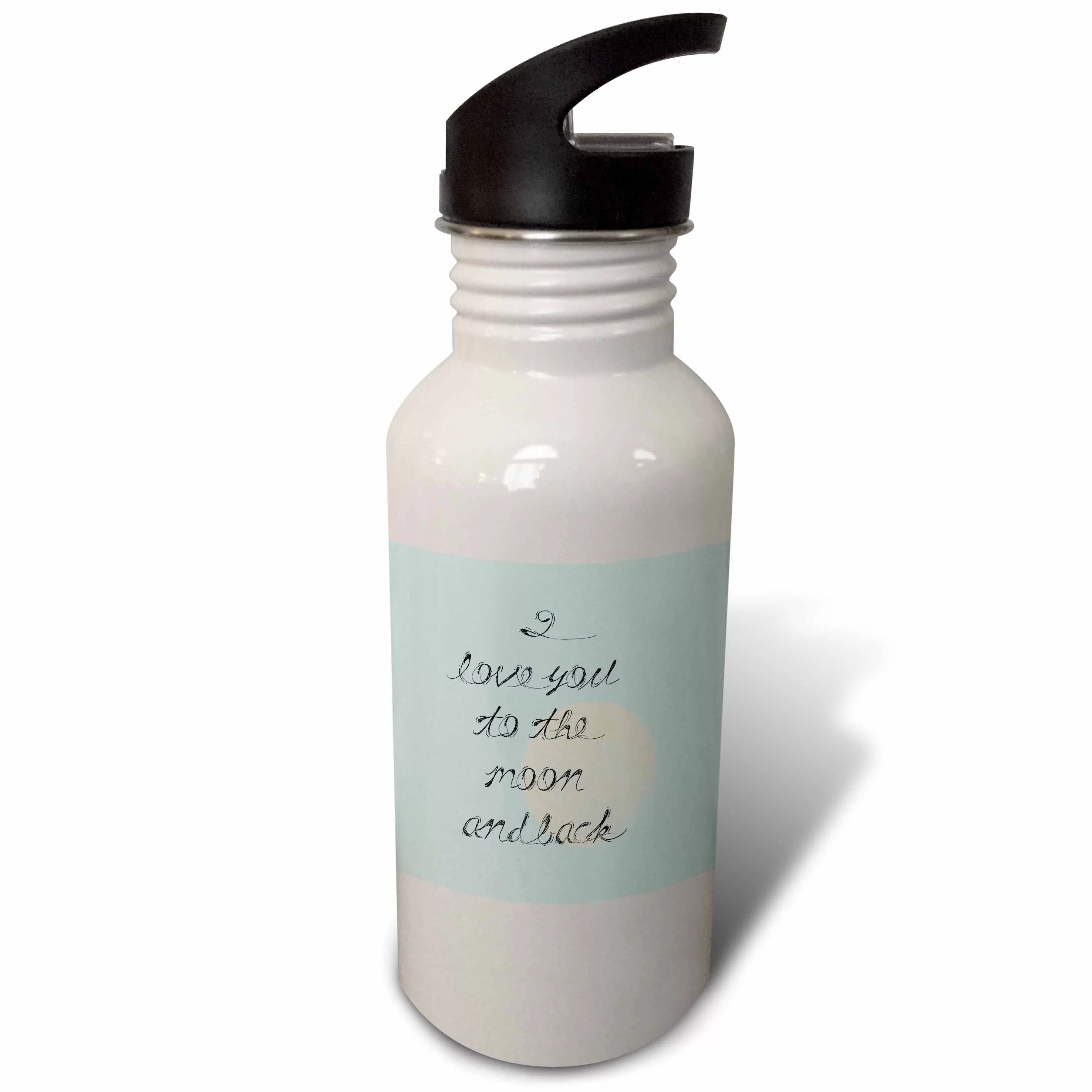 I Love You to the Moon and Back 21 oz Sports Water Bottle wb-179044-1