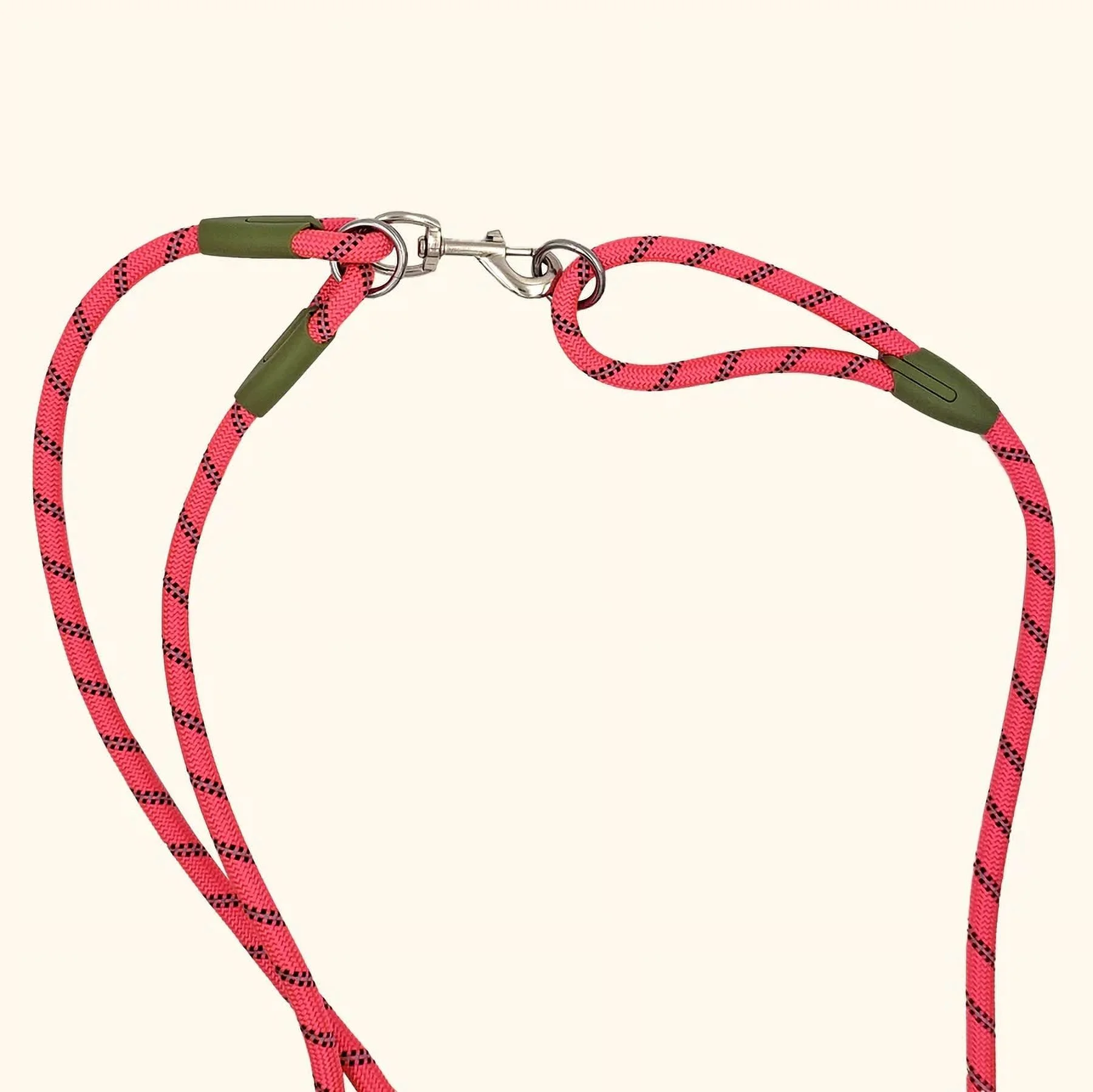 Leash Free - 4-in-1 Hands Free Shoulder Dog Leash Size: 1.0CM 240CM (Black/Grey/Blue)