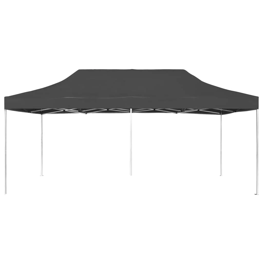 Buyweek Professional Folding Party Tent Aluminum 19.7'x9.8' Anthracite