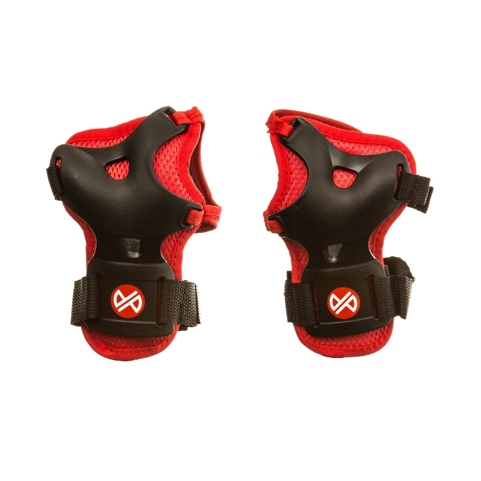 Punisher Elbow, Knee and Wrist Skateboard Pad Set, Youth 8+, Red