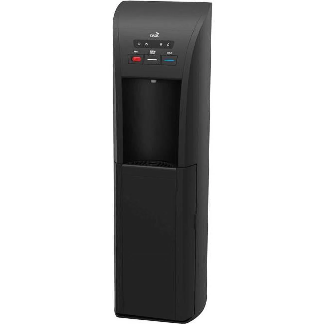 Oasis International B2334794 Aquarius Tri-Temp Bottom Loading Water Dispenser, Black