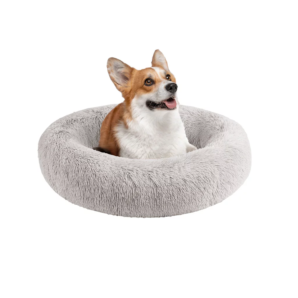 MMTX Oval Dog Bed Comfortable Donut Cuddler Round Ultra Soft Washable Cat Cushion Bed (30