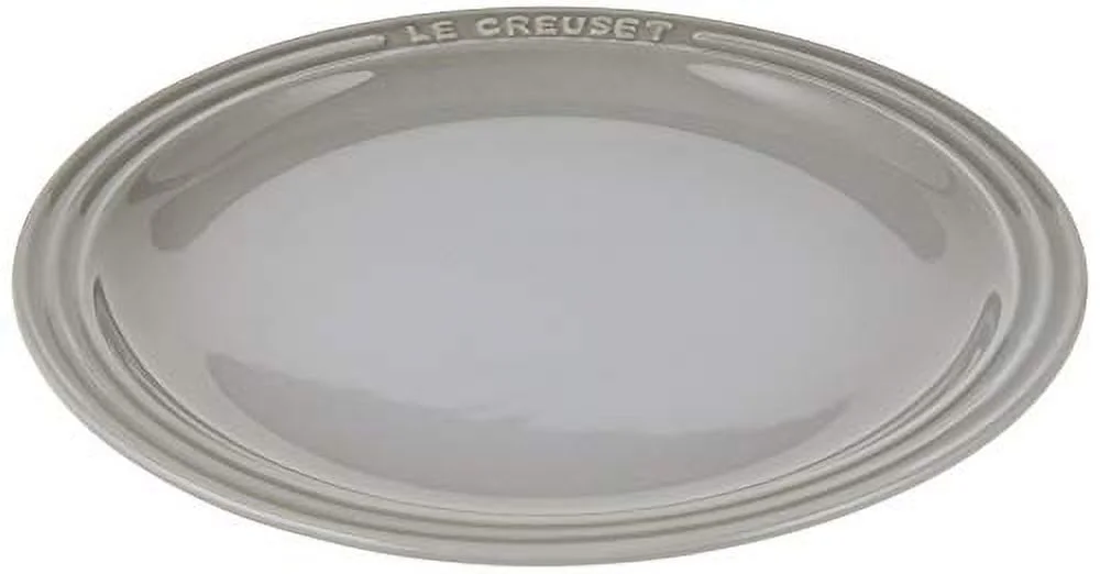 Le Creuset Plate 23 cm Mist gray, heat and cold resistant, microwave oven-safe, ovenproof dish, heatproof dish