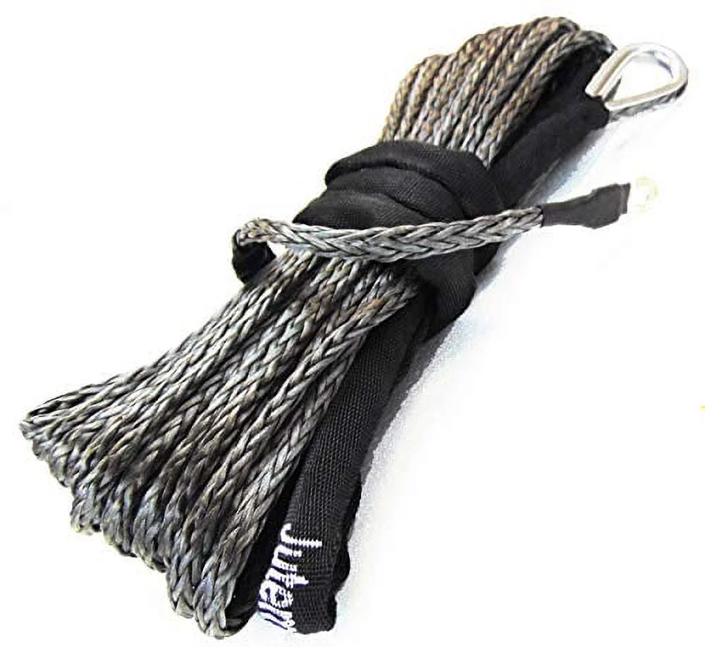 AAYU Brand - Gray Synthetic Winch Rope 1/4