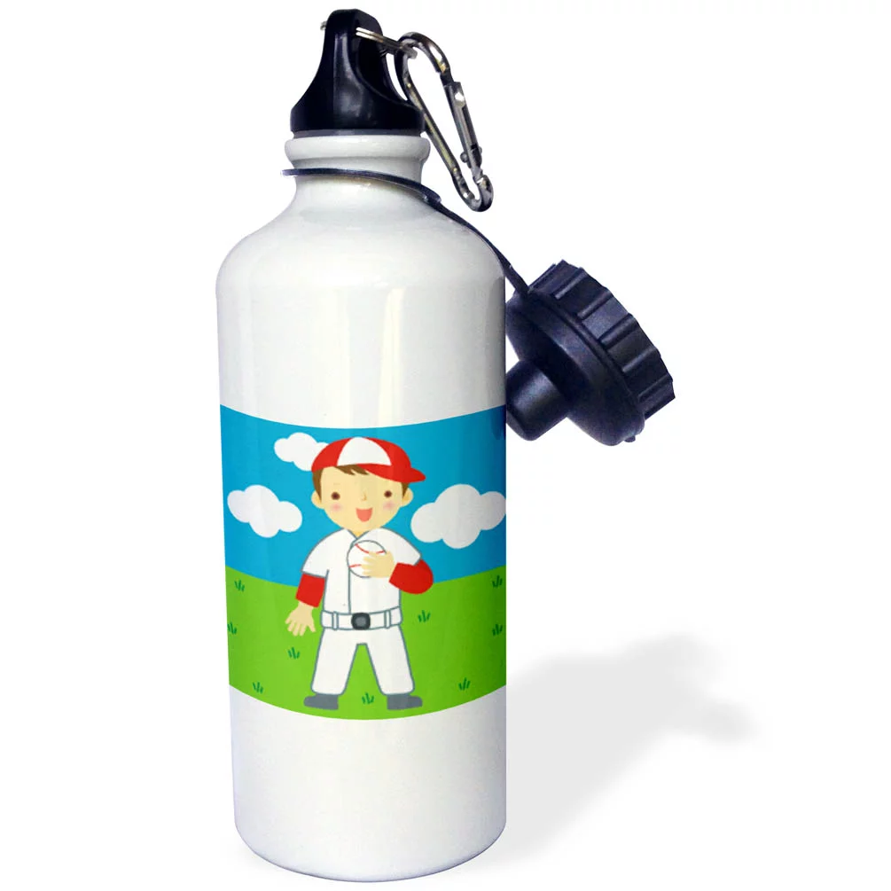 I Love Baseball 21 oz Sports Water Bottle wb-50900-1