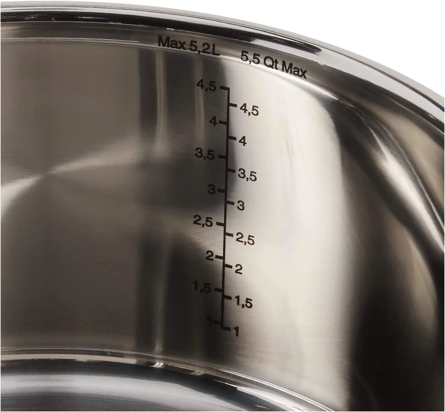 T-fal E75846 Performa Stainless Steel Dishwasher Safe Induction Compatible Dutch Oven Cookware, 5.5-Quart, Silver