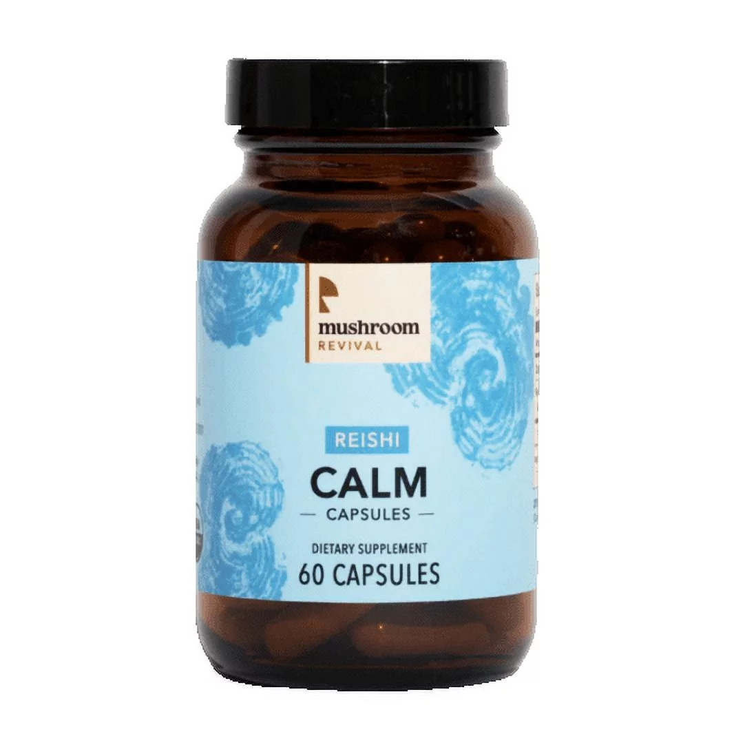 Calm Reishi Capsules by Mushroom Revival