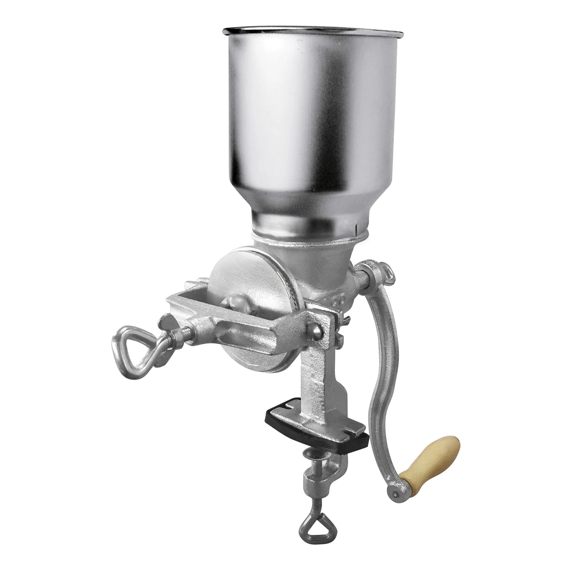 Bene Casa large manual corn grinder, adjustable corn grinder, variable grade corn grinder - E-65613