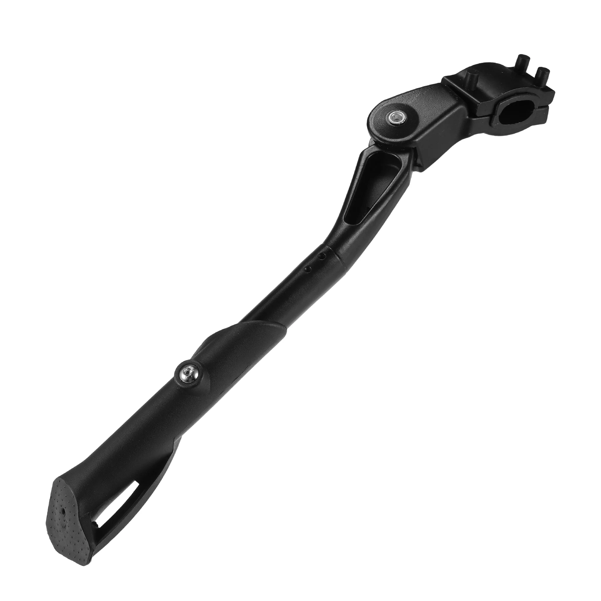 Unique Bargains Fit 24-29 Inch Bicycles Adjustable Bicycle Stand with Central 3 Holes Non-Slip Side Stand Kickstand