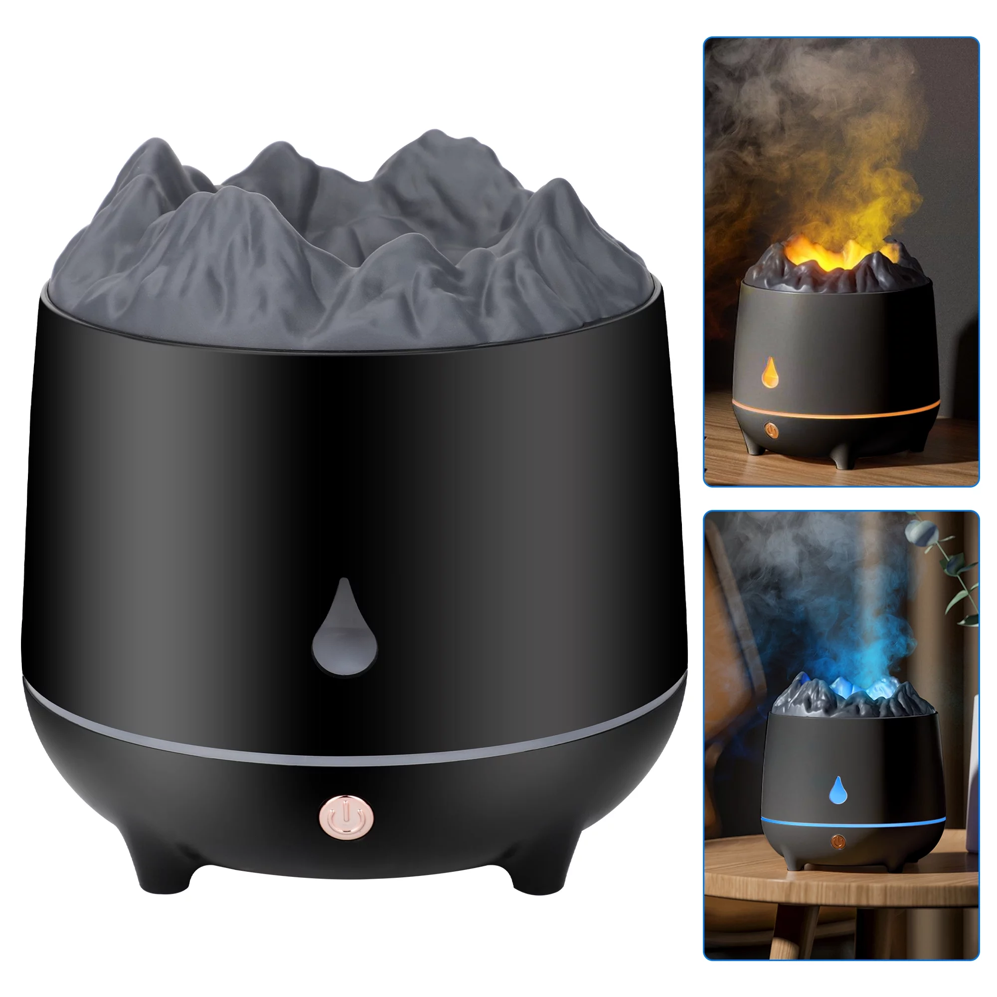 400ml Air Diffuse Essential Oil Humidifier, EEEkit Aroma Mist Diffuser with LED Light for Office Room