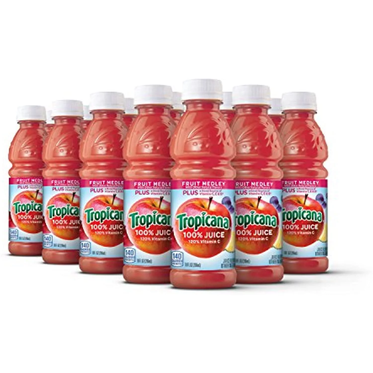 Tropicana Juice, Fruit Medley, 10 Fl Oz (Pack Of 15)