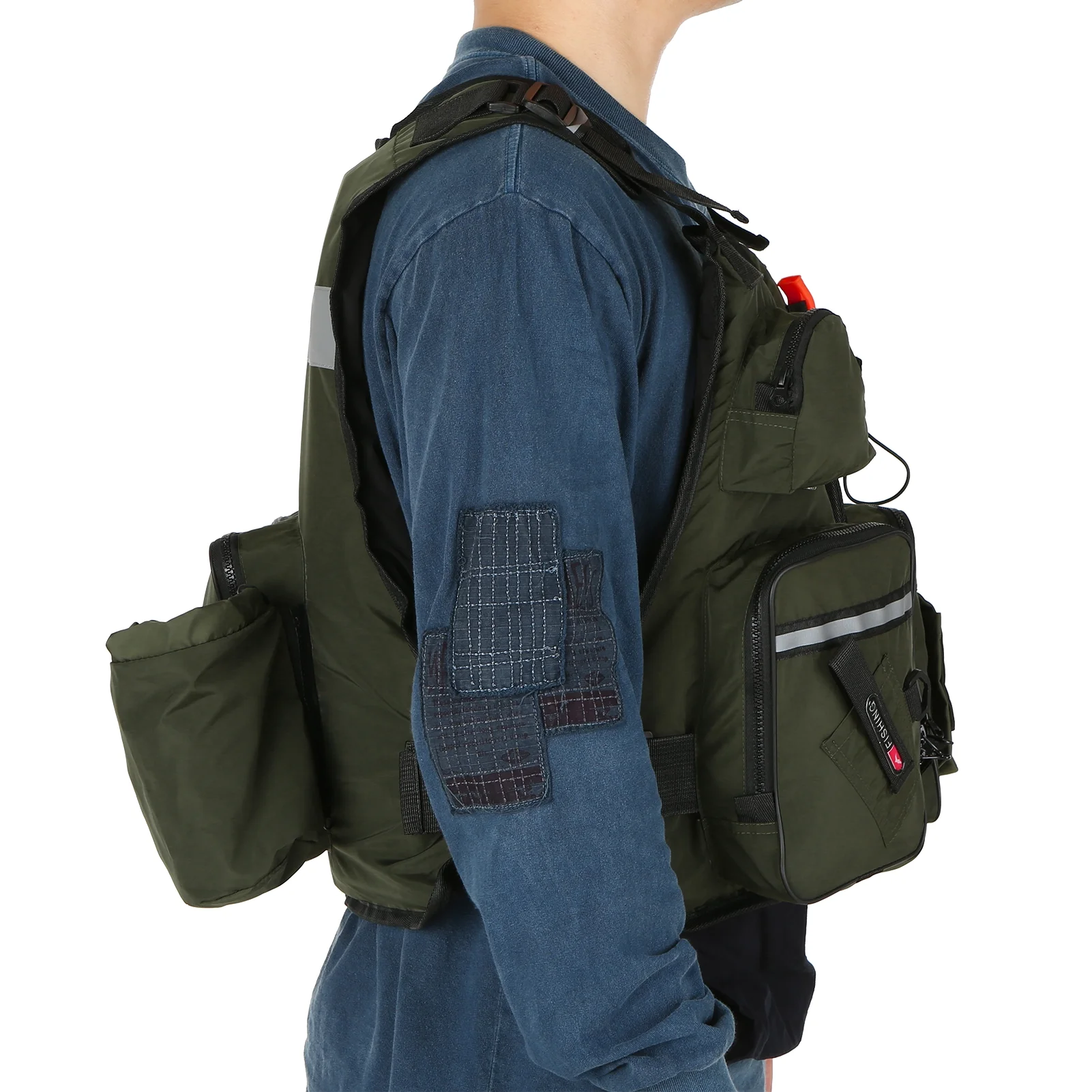 JARUSITEJacket,Vest With Water Fly Vest With Water Bottle Water Eryue Moweo