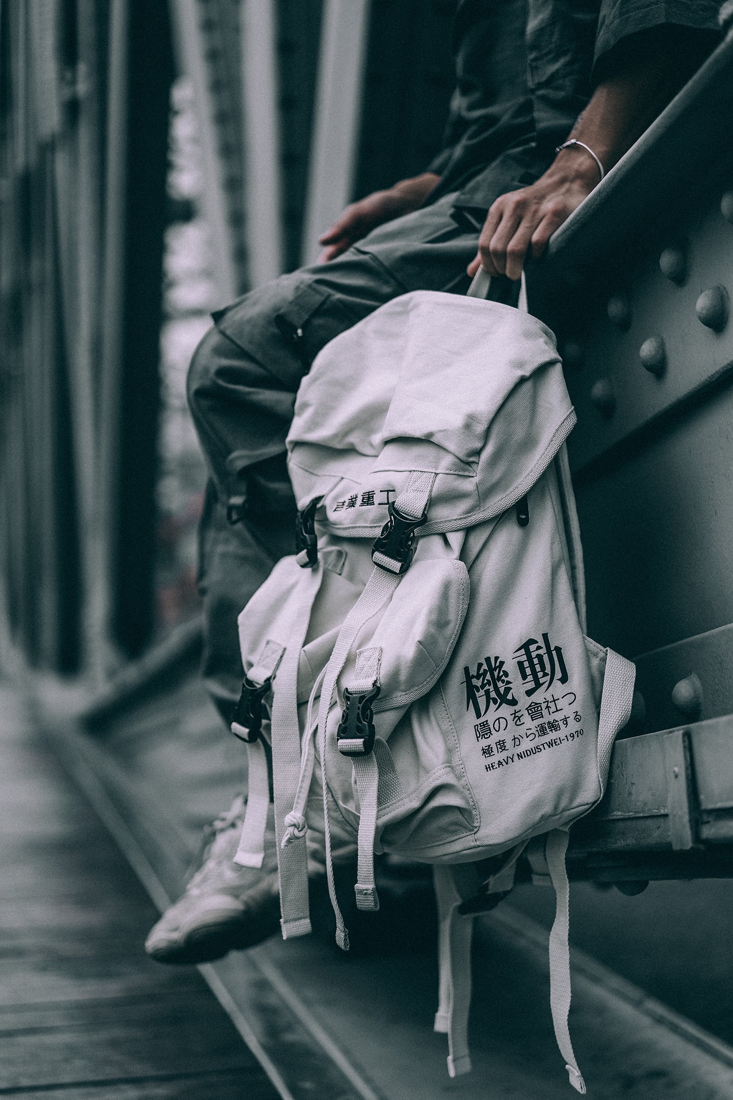 Travel Laptop Backpack Techwear Streetwear Anti Theft College School Slim Daypack Computer Bag Durable & Fits 15 Inch Laptop