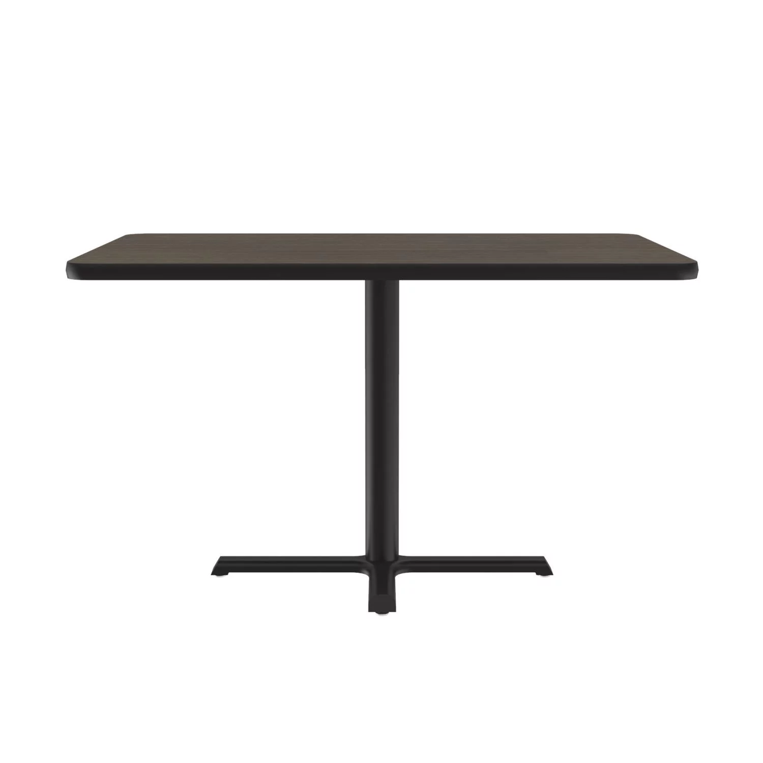 Correll Rectangular Laminate Cafe And Breakroom Table In Walnut BCT3042TF-01