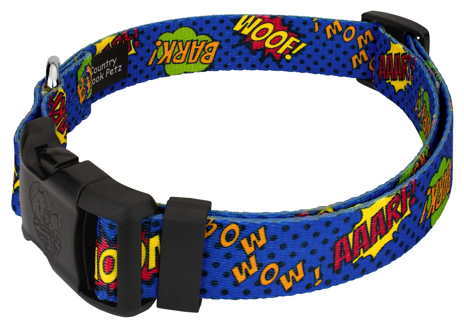 Country Brook Petz® Deluxe Blue Super Dog Collar and Leash, Extra Small