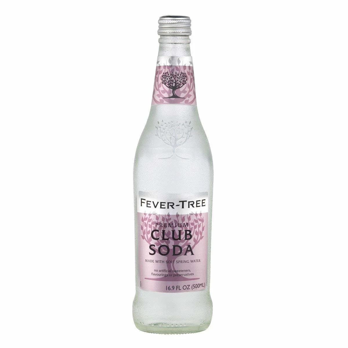 (8 Bottles) Fever-Tree Club Soda, 16.9 fl oz