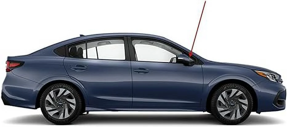 Passenger Right Side Front Vent Window Vent Glass Compatible with Subaru Legacy & Outback 2020-2023 Models Glass Only